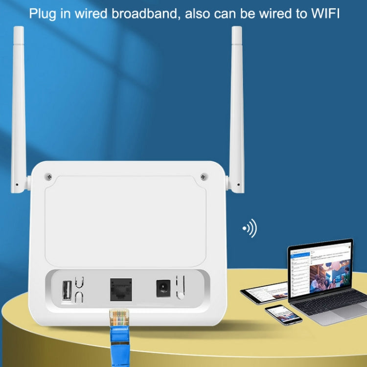 راوتر VR312 4G LTE جهاز CPE 4G بطاقة FDD/TDD راوتر متنقل نسخة ماليزية قابس أوروبي، VR312 قابس أوروبي أبيض