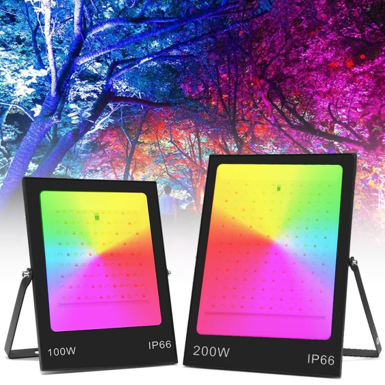 كشاف LED ملون متغير RGB مع جهاز تحكم عن بعد، 30 واط، 100 واط