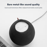 غطاء غبار من القماش المطاطي لحماية مكبر صوت Homepod Mini الذكي، قطعتان