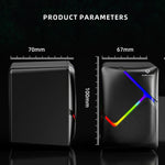 مكبر صوت ستيريو سلكي للكمبيوتر متعدد الوظائف، طول الكابل: 1.2م، Dark Alien S-510، Dark Alien S-511