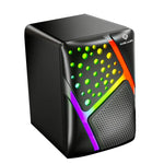 مكبر صوت ستيريو سلكي للكمبيوتر متعدد الوظائف، طول الكابل: 1.2م، Dark Alien S-510، Dark Alien S-511