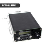 جهاز إرسال واستقبال تردد عالي SDR كامل الوضع 8 نطاقات Usdr Usdx + V2 Plus HF SSB QRP، المواصفات: قابس الاتحاد الأوروبي، قابس الاتحاد الأوروبي، قابس الولايات المتحدة