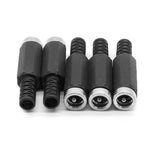 30 قطعة رأس أنثى لحام سلك DC مجمعة، DC 2.1مم، DC 2.5مم