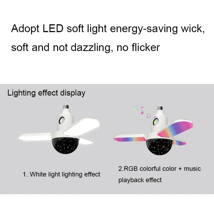 ZSCPH-001 ضوء أجواء موسيقي ملون RGB متعدد الوظائف 40 واط مع بلوتوث، الحجم: L (نجمة)، S (نجمة)، L (كرة سحرية)، S (كرة سحرية)