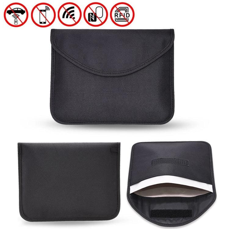 حقيبة عزل إشارة للهاتف المحمول والتابلت، حافظة مضادة للإشعاع RFID، 23.5 × 18 سم