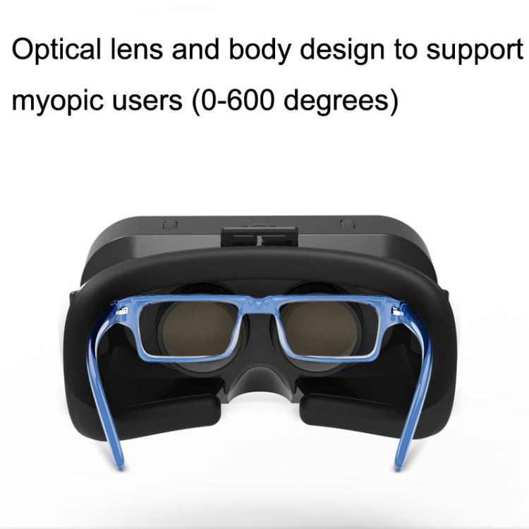 نظارات VR ثلاثية الأبعاد VRSHINECON G10، G10 أسود