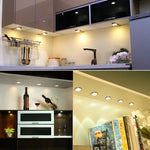 2 قطع أضواء خزانة 2 واط DC12V مع 18 LED، المواصفات: 2510 طرفي - منفذ جانبي، 2510 طرفي - منفذ سفلي، طرفي DuPont - منفذ جانبي، طرفي DuPont - منفذ سفلي