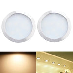 2 قطع أضواء خزانة 2 واط DC12V مع 18 LED، المواصفات: 2510 طرفي - منفذ جانبي، 2510 طرفي - منفذ سفلي، طرفي DuPont - منفذ جانبي، طرفي DuPont - منفذ سفلي