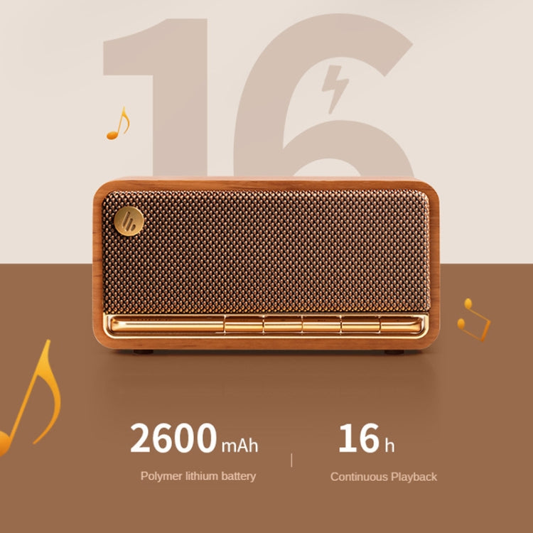 مكبر صوت خشبي محمول كلاسيكي عتيق Edifier M230 مكتبي لاسلكي بلوتوث 5.0، M230