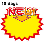 10 أكياس ملصقات انفجار بحجم 18x14 سم، ملصق سعر المنتج، ملصق سعر السوبرماركت، WM-101، WM-102، WM-103، WM-105، WM-106، WM-107، WM-108، WM-109، WM-10، WM-111، WM-12، WM-113، XD-028، XD-022، XD-009، XD-047، XD-051، XD-069