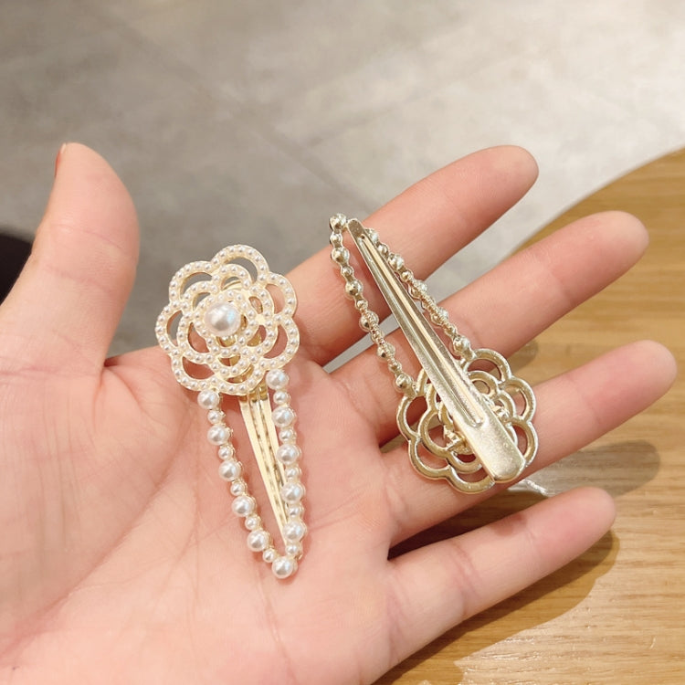 Rhinestone Fashion Hair Clips Women Bangs Headwear, Styles:, 371 Fan, 380 Pearl