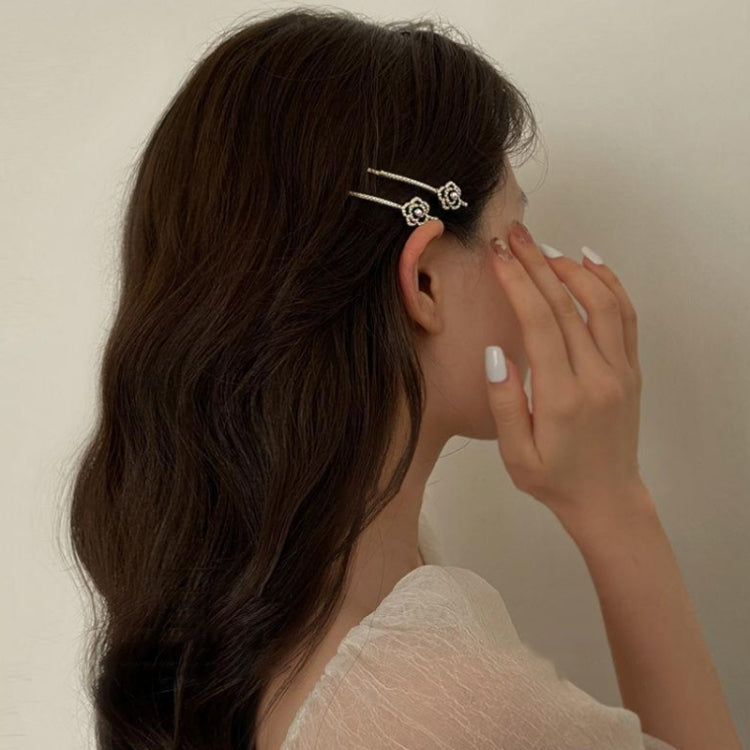 Rhinestone Fashion Hair Clips Women Bangs Headwear, Styles:, 371 Fan, 380 Pearl