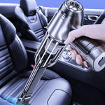 SUITU Car Wireless Wet And Wet Charging Handheld Vacuum Cleaner, Style:, Basic Gray White, Basic Black, Brushless Silver Gray