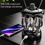 LH-B46 ضوء خيمة رجعي LED، شحن USB مريح، ضوء تخييم، LH-B46 أبيض، LH-B46 أخضر، LH-B46 أسود
