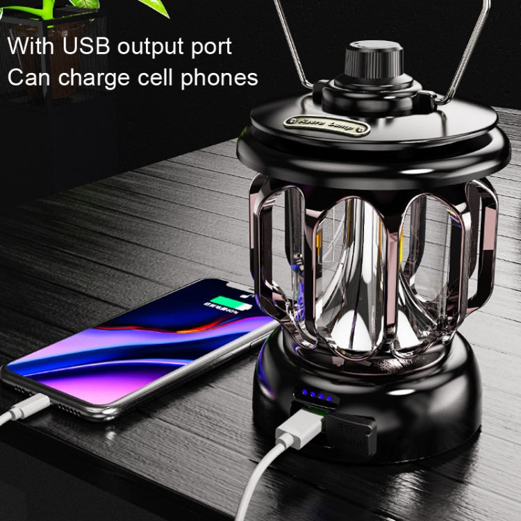 LH-B46 ضوء خيمة رجعي LED، شحن USB مريح، ضوء تخييم، LH-B46 أبيض، LH-B46 أخضر، LH-B46 أسود