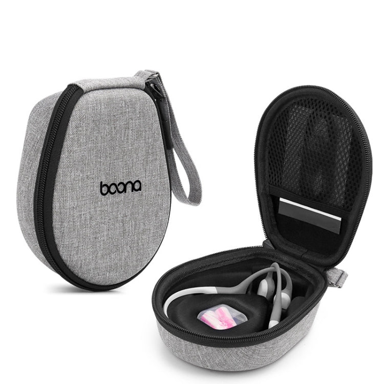 حقيبة تخزين مضادة للضغط والصدمات لسماعة Aftershokz AS660/AS650 Baona BN-F035، BN-F035 (رمادي)