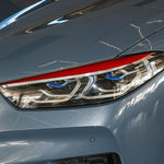 For 2019-2024 BMW 8 Series G14 2pcs /Set Universal Headlight Eyebrow Sticker