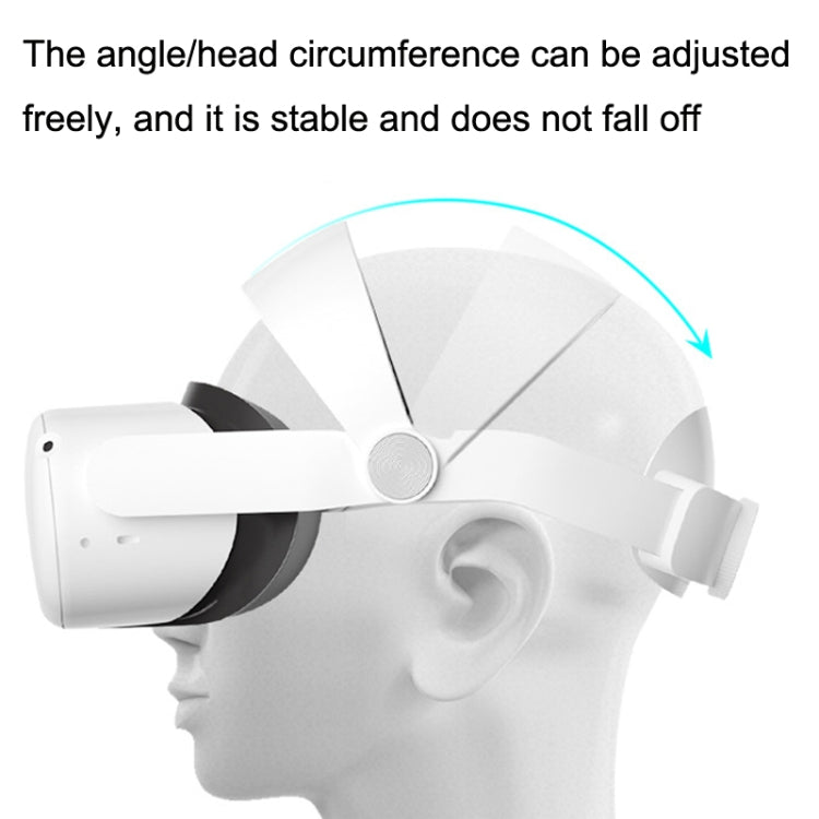 لأكسسوارات حزام رأس قابل للتعديل شامل VR SHINECON OS01 لجهاز Oculus Quest 2، حزام رأس OS01