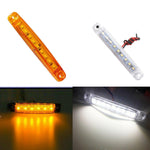 MK-224 10pcs 12-24V Truck Trailer 9LED Side Light Tail Lamp Signal Light, MK-224(Red), MK-224(Yellow), MK-224(White)