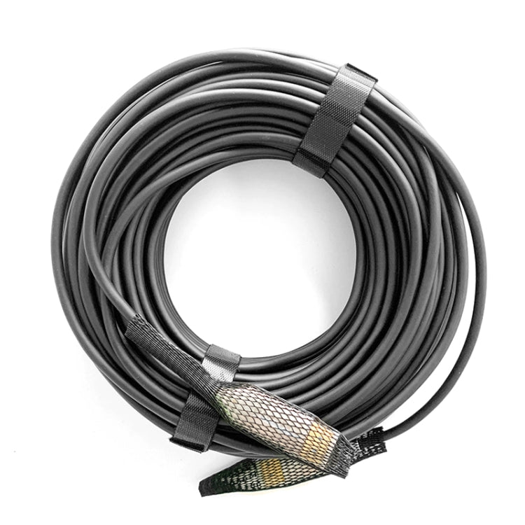 كابل ألياف بصرية HDMI إصدار 2.0 بدقة 4K فائقة الوضوح لتوصيل الشاشة، الطول: 10م، 15م، 20م، 25م، 30م، 35م، 40م، 50م، 60م مع محور، 70م مع محور، 80م مع محور، 90م مع محور، 100م مع محور، 150م مع محور، 200م مع محور
