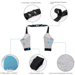 واقيات ركب الحيوانات الأليفة، دعامة كوع كلب قابلة للتنفس، دعامة الساق الأمامية، S, M, L, XL, XXL