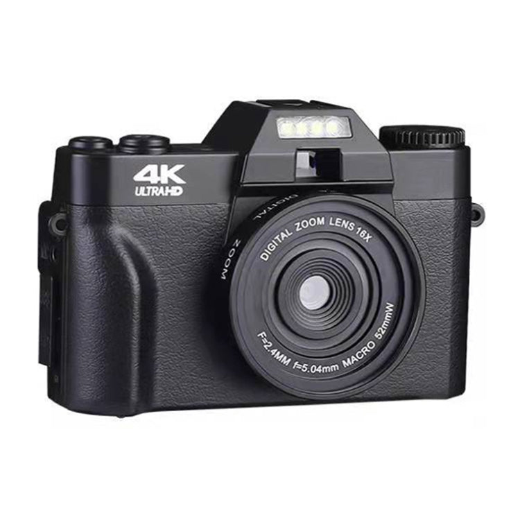 كاميرا رقمية قابلة للطي بشاشة 4K HD بدقة 48 ميجابكسل R10، نسخة بسيطة R10