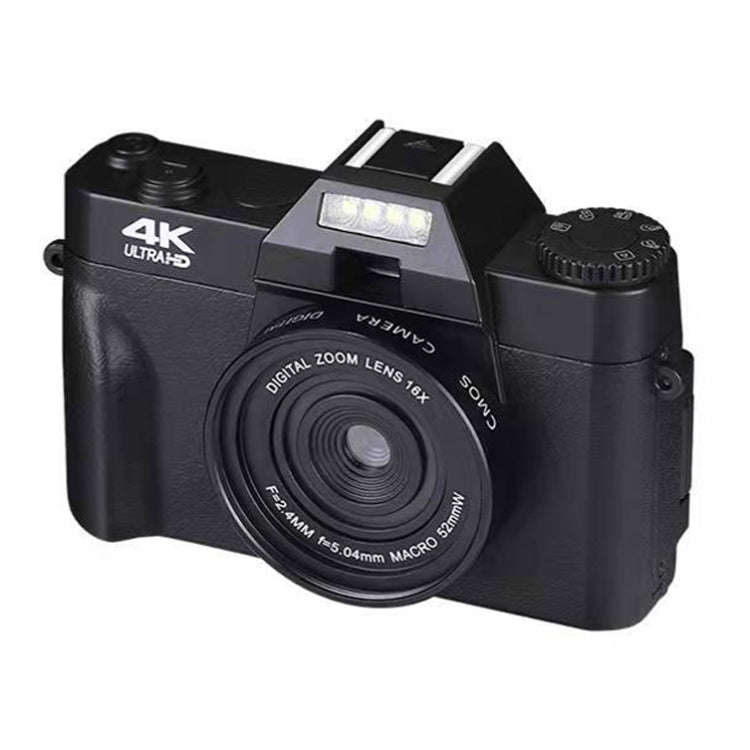 كاميرا رقمية قابلة للطي بشاشة 4K HD بدقة 48 ميجابكسل R10، نسخة بسيطة R10