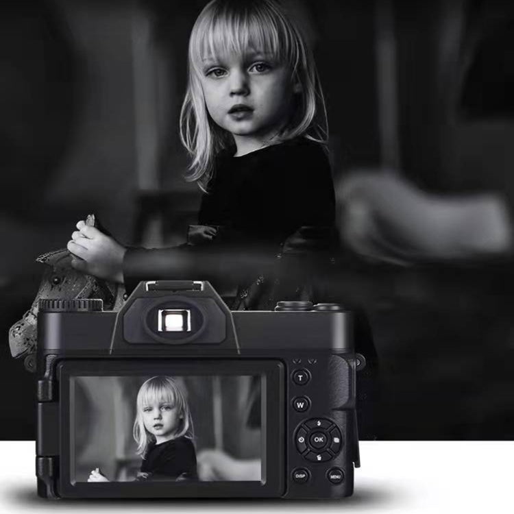 كاميرا رقمية قابلة للطي بشاشة 4K HD بدقة 48 ميجابكسل R10، نسخة بسيطة R10