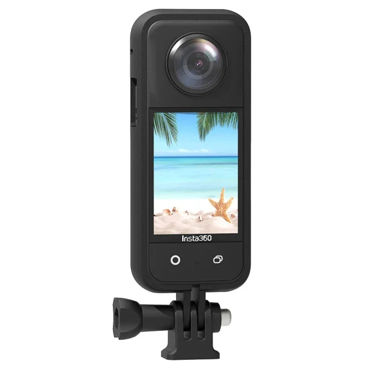إطار حماية بلاستيكي لكاميرا Insta360 One X3 A516 الرياضية البانورامية، إطار حماية