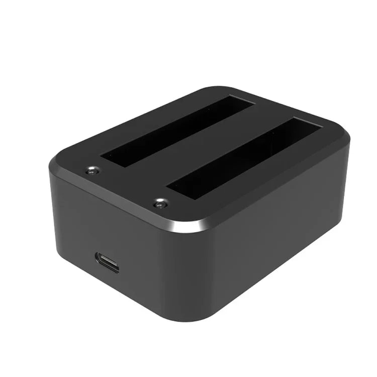 قاعدة شحن مزدوجة لشحن بطاريات كاميرا Insta360 X3 A520 البانورامية، لشحن بطاريتين لـ Insta360 X3
