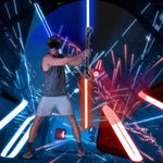 مقبض عمود إضاءة لعبة جولف لنظارات VR لجهاز Meta Quest Pro، لجهاز Meta Quest Pro أسود