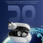 سماعة رأس رياضية لاسلكية MY14pro amx، MY14pro amx أبيض كامل، MY14pro amx لون بشرة أبيض، MY14pro amx أسود وأبيض