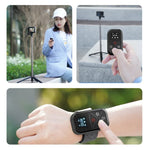 جهاز تحكم عن بعد بلوتوث TELESIN T10 لمسافة 80 متر لكاميرات GoPro Hero11 Black / HERO10 Black / HERO9 Black / HERO8 Black / Max، لكاميرات GoPro