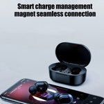 E7s Digital Sports Waterproof TWS Bluetooth 5.0 In-Ear Headphones, E7s (Black), E7s (White), E7s (Yellow), E7s (Blue), E7s (Pink), E7s (Green)