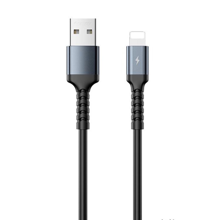 كابل بيانات REMAX RC-C008 طري مقاوم للكسر 2.4A، الطول 1 متر، USB إلى مايكرو USB، USB إلى 8 بن