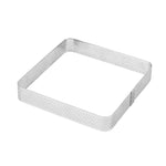 قالب كعك موس دائري من الفولاذ المقاوم للصدأ BN1006، سميك ومثقب، أدوات خبز DIY، حب (3.1 بوصة)، مستطيل (4.3 بوصة)، مستطيل (4.7 بوصة)، مستطيل (7 بوصة)، مربع (2.9 بوصة)، مربع (3.3 بوصة)، مربع (3.9 بوصة)، مربع (4.7 بوصة)