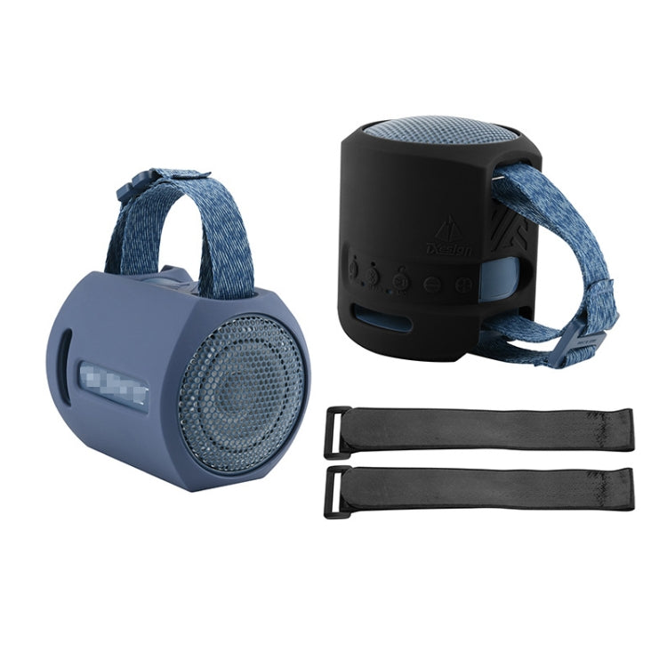 غطاء سيليكون مع حزام لاصق لسماعة Sony SRS-XB13، لسماعة Sony SRS-XB13