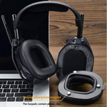 ملحق استبدال سماعة رأس Logitech Astro A50 Gen4، المواصفات: 2 قطع أغطية أذن من جلد بروتين، 2 قطع أغطية أذن جلد + مخمل، 2 قطع أغطية أذن شبكة كرة القدم، 2 قطع أغطية أذن مخمل، 1 قطعة شريط رأس من جلد بروتين، 1 قطعة شريط رأس مخمل