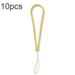 10pcs  Silicone Woven Pattern  Cell Phone Lanyard Anti-loss Hand Rope, Dark Night Green, White, Grass Purple, Light Green, Clove Purple, Antique White, Black, Red, Matcha Green, Lemon Yellow, Shallow Purple, Sand Pink, Sugar Orange, Tea Red            ...