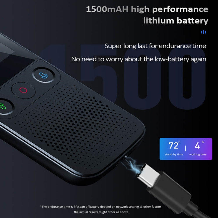 T10Pro جهاز ترجمة ذكي بالذكاء الاصطناعي مع واي فاي للصور والتسجيل يدعم 138 لغة، T10Pro أبيض، T10Pro أسود