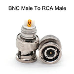 كابل توصيل BNC ذكر إلى RCA ذكر، كابل فيديو محوري نحاسي عالي الدقة، كابل مراقبة، الطول:، 1م، 1.5م، 2م، 3م، 5م