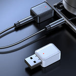 محول استقبال وإرسال بلوتوث USB 2 في 1 RX-TX-413، RX-TX-413 أسود، RX-TX-413 أبيض