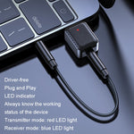 محول استقبال وإرسال بلوتوث USB 2 في 1 RX-TX-413، RX-TX-413 أسود، RX-TX-413 أبيض