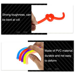 TF-1795 18m/roll Motorcycle Modification Accessories Colorful Gasoline Pipe, Blue, Yellow, Pink, Red, Purple
