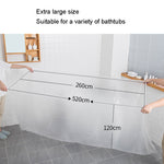 1pack Disposable Bath Bag Thickened Bath Tub Wood Barrel SPA Plastic Bag Film