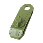 Tent Additional Pull Point Shark Clips Outdoor Camping Canopy Windproof Clip, 1PC (Mud-color), 1PC (Dark Green)