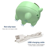 GIVELONG ضوء حيوانات أليفة ذكي يعمل باللمس مع ثلاث سرعات وشحن USB، ضوء حيوان أليف غزال، ضوء حيوان أليف عجل، ضوء حيوان أليف دب، ضوء حيوان أليف أرنب
