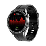ساعة ST5 MAX الرياضية المقاومة للماء مع تسجيل ذكي بقياس 1.45 بوصة وبث صوتي ومكالمات