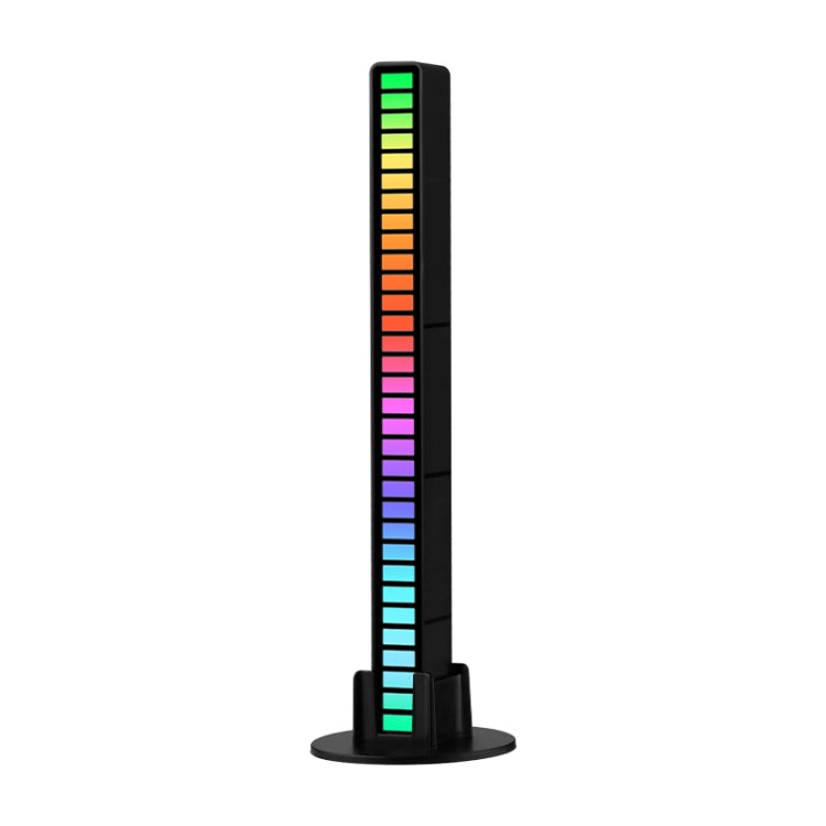 أضواء إيقاعية LED ملونة RGB تتحكم بها الصوت للاستجابة الإيقاعية، أضواء موسيقية محيطة، قابلة للشحن، قابس