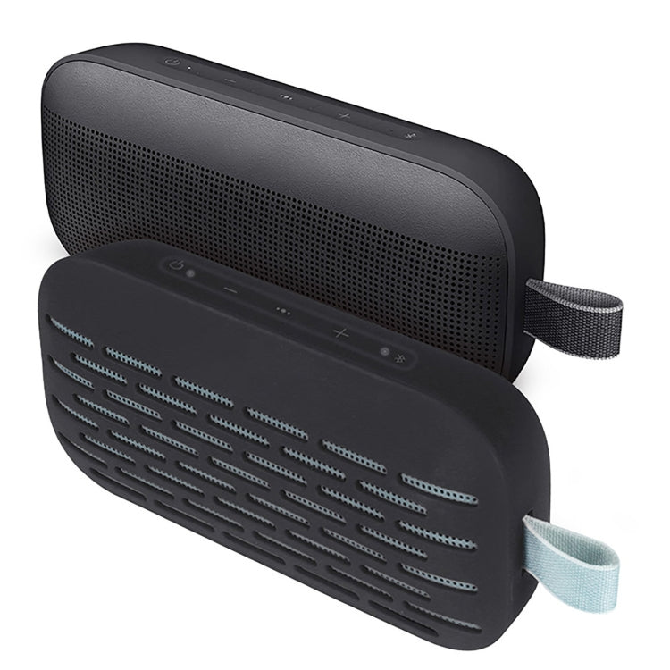 غطاء سيليكون واقي مقاوم للغبار لسماعة Bose Soundlink Flex بلوتوث EBSC2131، أسود، أبيض، أزرق، أحمر